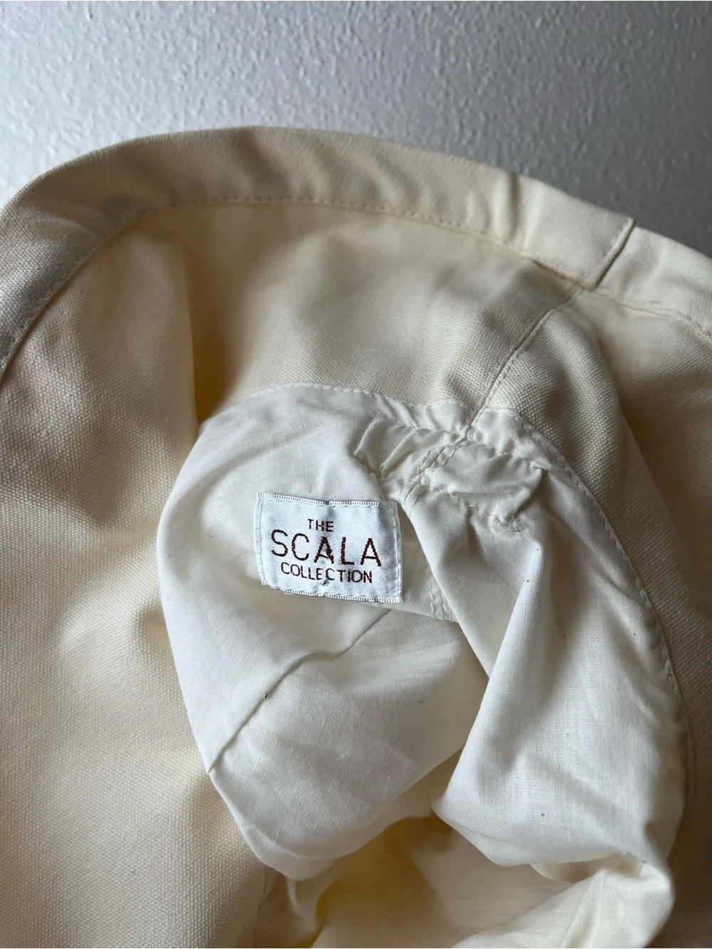Scala Classic Cream Bucket Sun Hat Women's Summer Sun Hat